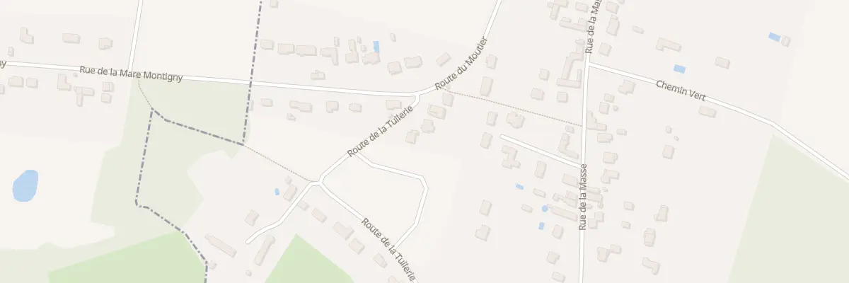 Plan du 30 Rte de la Tuilerie à Béhoust