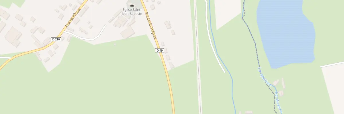 Plan du 6 Rte de Treport à Vieux-Rouen-sur-Bresle