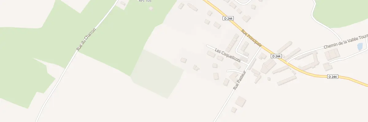 Plan du 140 Rue Pasteur à Hervelinghen