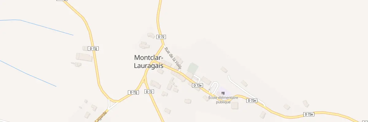 Plan du 22 Le Village à Montclar-Lauragais