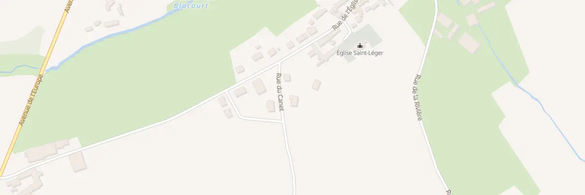 Plan du 3 Rue du Canet à Leulinghen-Bernes