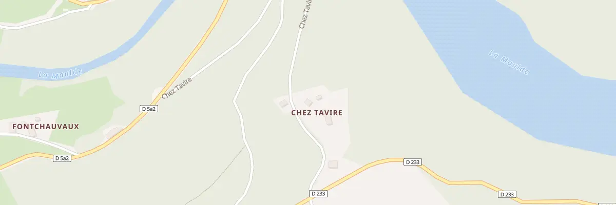 Plan du 1 Chez Tavire à Saint-Julien-le-Petit
