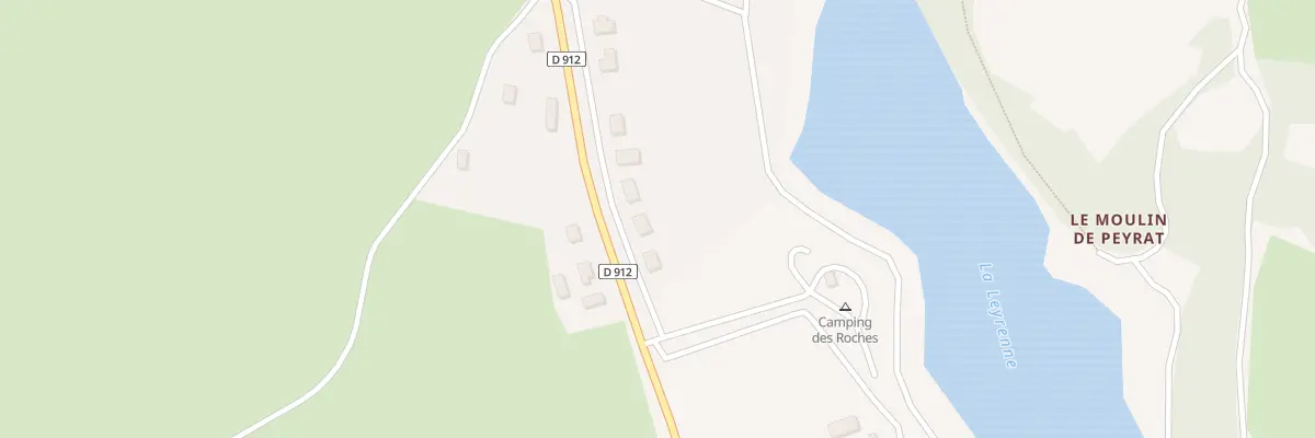 Plan du 8 La Roche à Saint-Dizier-Masbaraud