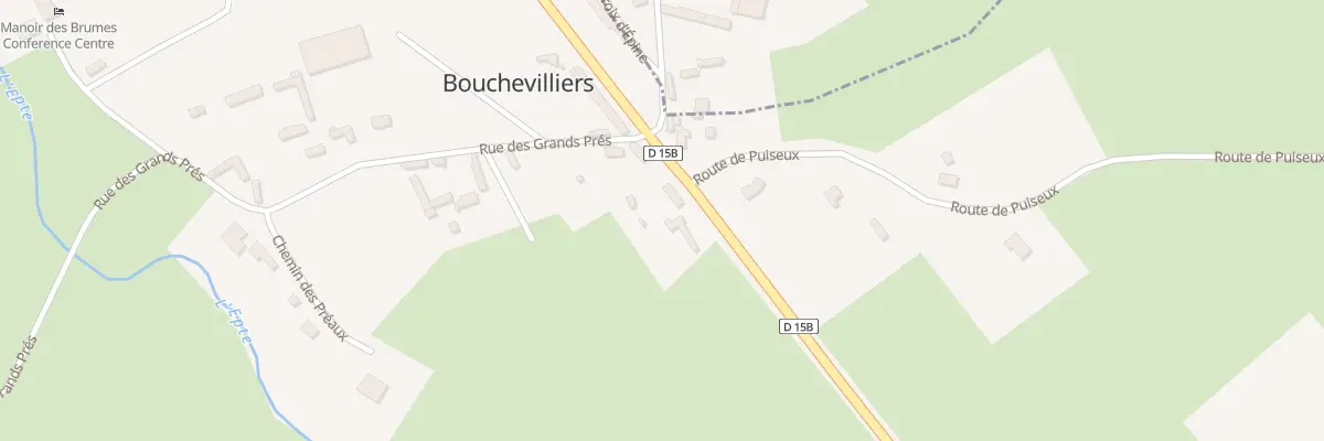 Plan du 27 Le Village à Bouchevilliers