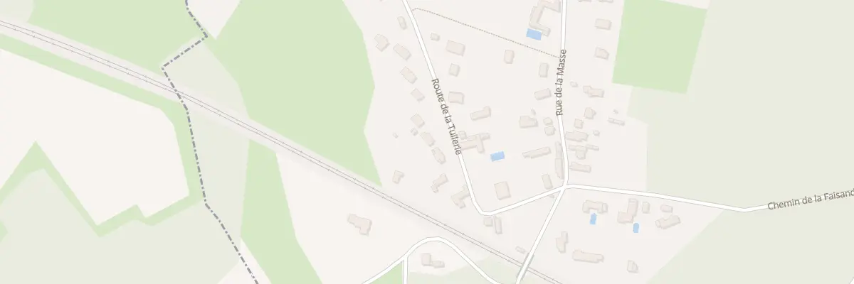 Plan du 13 Rte de la Tuilerie à Béhoust