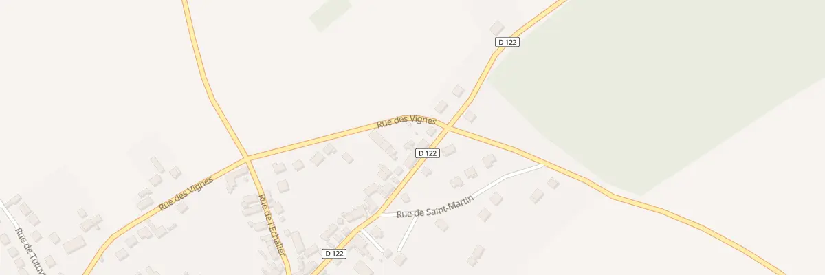 Plan du 27 Rue de la Croix Madeleine à Béville-le-Comte
