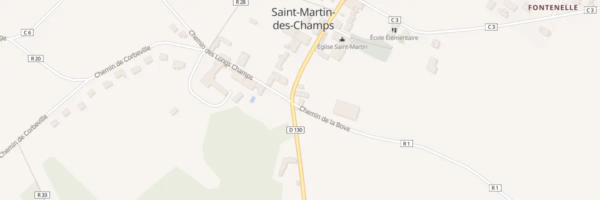 Plan du 2 Rue du Prieure à Saint-Martin-des-Champs