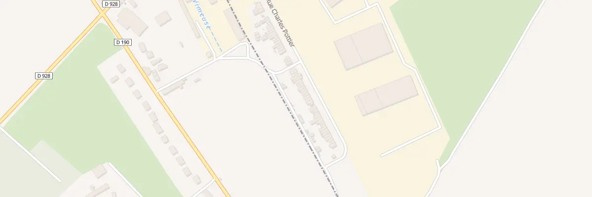 Plan du 40 Rue Charles Pottier à Saint-Maxent