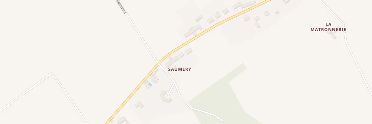 Plan du 36 Saumery à Saint-Péravy-la-Colombe