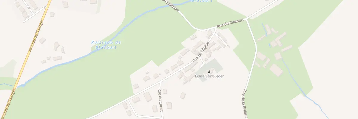Plan du 13 Rue de L’Eglise à Leulinghen-Bernes