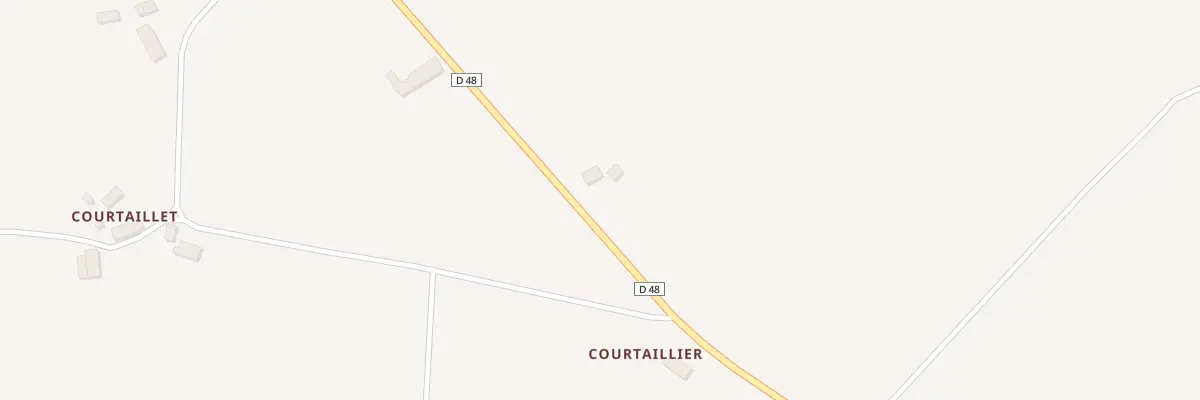 Plan du 2 Courtaillier à Montchevrier