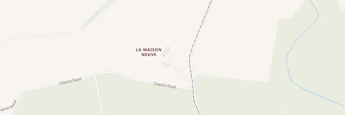 Plan du 5228 La Maison Neuve à Saint-Christophe-en-Bazelle