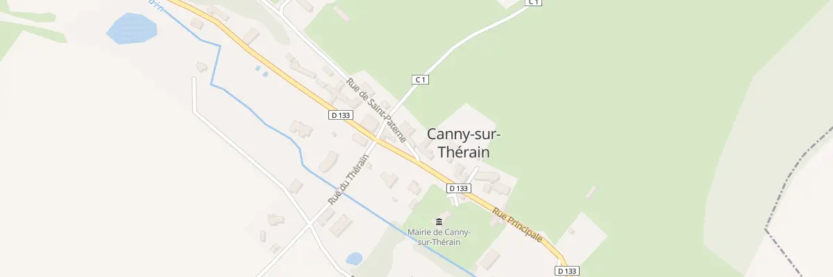 Plan du 2 Rue de Saint-paterne à Canny-sur-Thérain