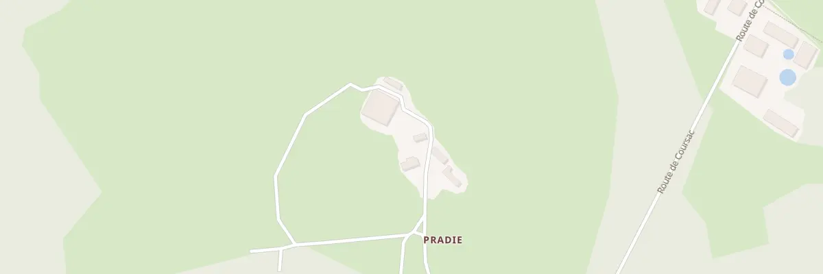 Plan du 5085 Pradie à Caniac-du-Causse