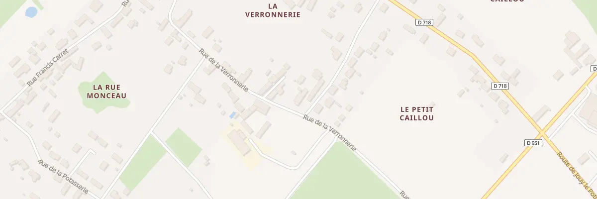 Plan du 217 Rue de la Métairie à Dry