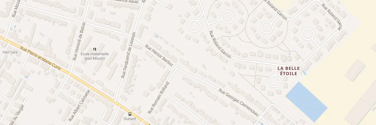Plan du 3 Rue Georges Clemenceau à Châteauroux