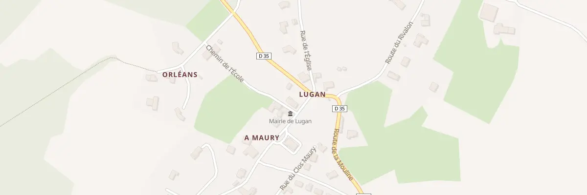 Plan du 5012 A Maury à Lugan