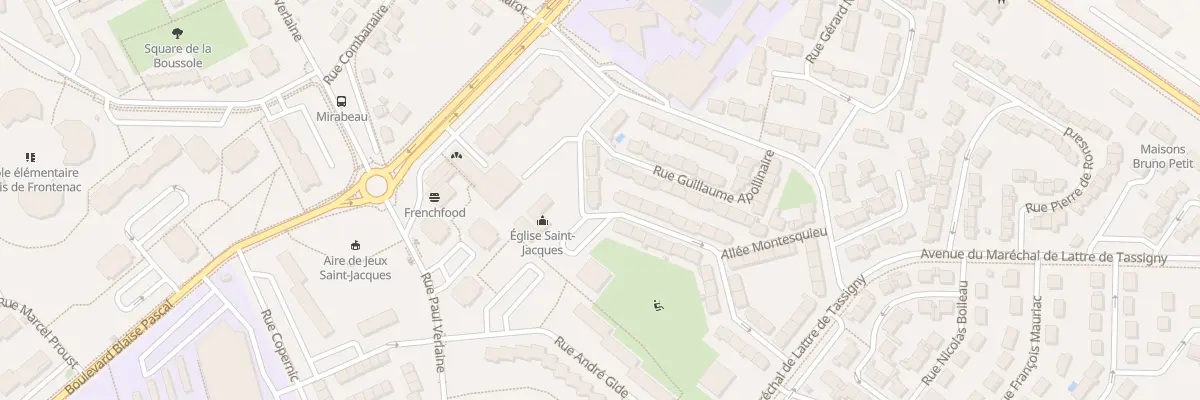 Plan du 11 Rue Stéphane Mallarmé à Châteauroux