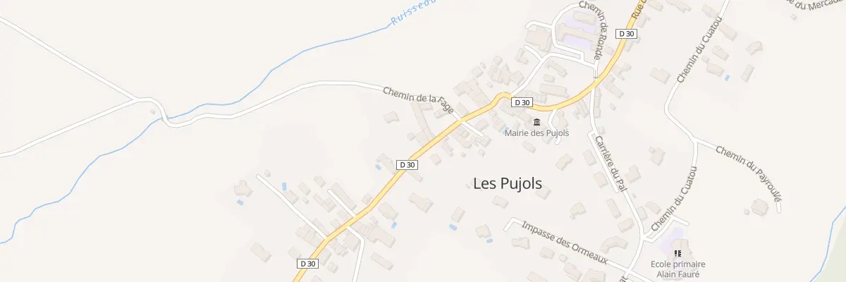 Plan du 12 Rue de Cols aux Pujols