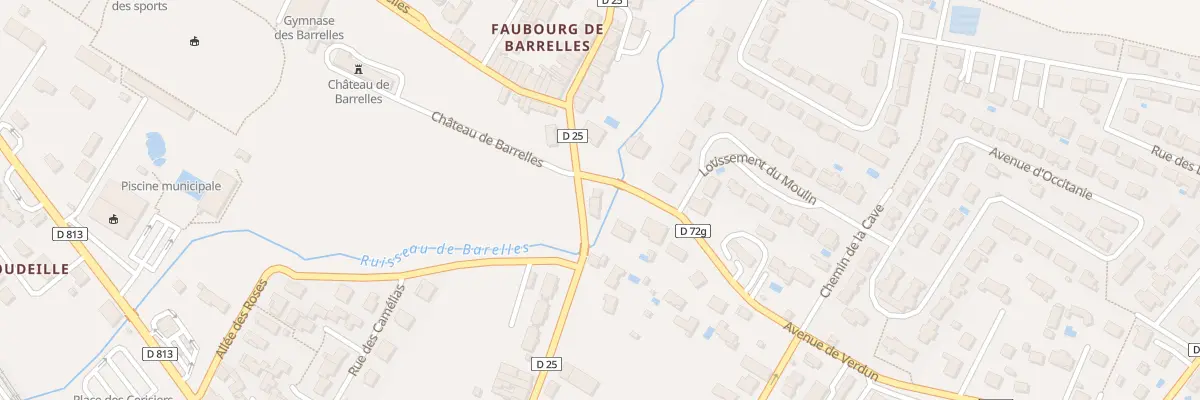 Plan du 9001 Rte de Caraman à Villefranche-de-Lauragais
