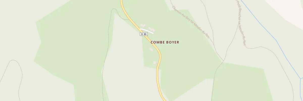 Plan du 5079C Combe Boyer à Domps