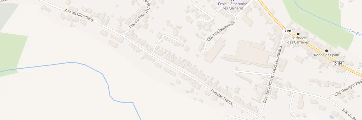Plan du 19 Rue des Fleurs à Marquise