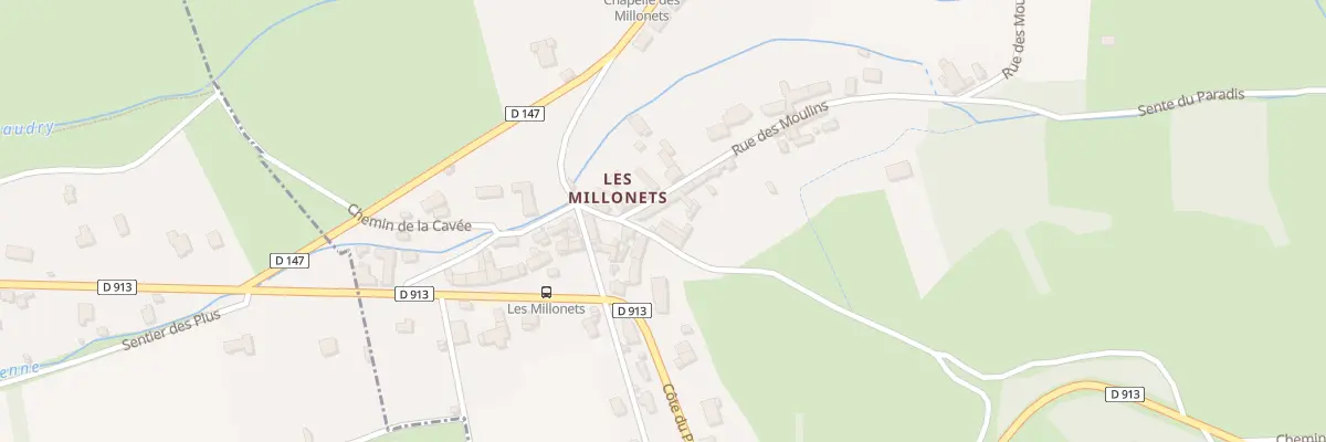 Plan du 18 Rue des Moulins à Vienne-en-Arthies