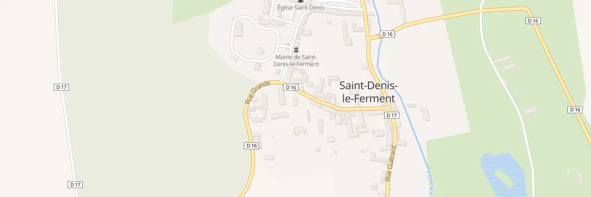 Plan du 78 Le Village à Saint-Denis-le-Ferment
