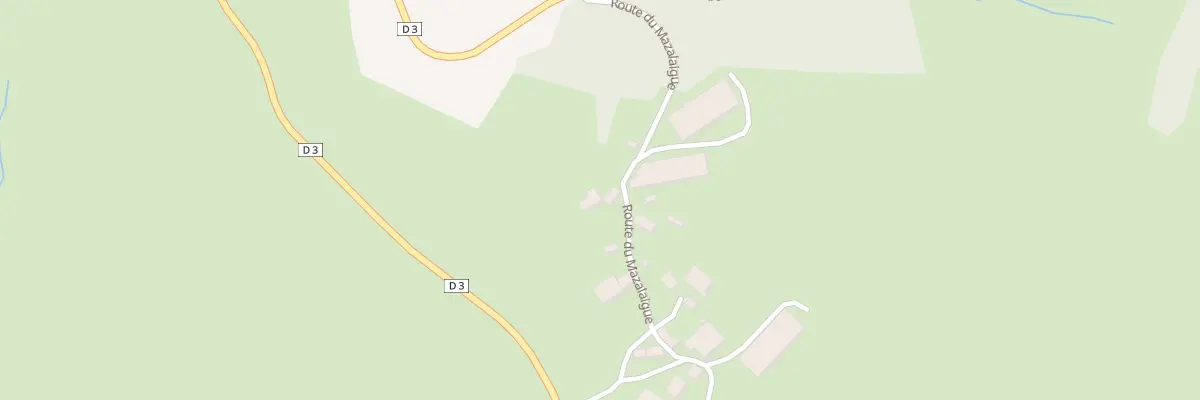 Plan du 5015 Le Mazalaygue à Chamberet