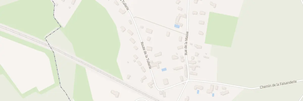 Plan du 8 Rte de la Tuilerie à Béhoust