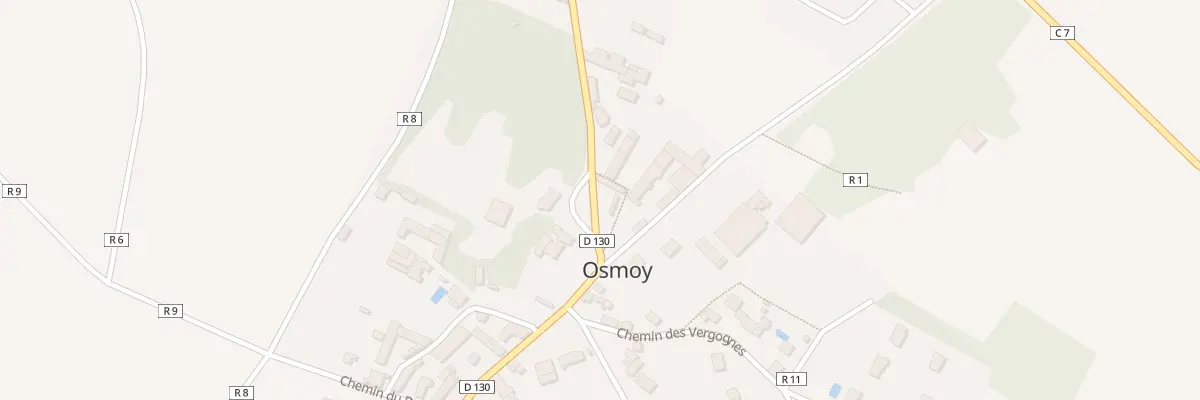 Plan du 2 Pl du Château à Osmoy