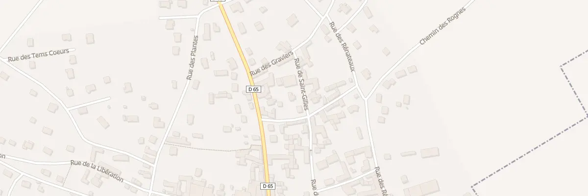 Plan du 15 Rue de Saint Gilles à Breuil-Bois-Robert