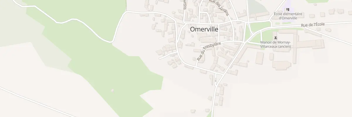 Plan du 13 Rue des Fontaines à Omerville