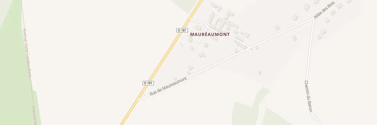 Plan du 8 Rue de Maureaumont à Courcelles-lès-Gisors