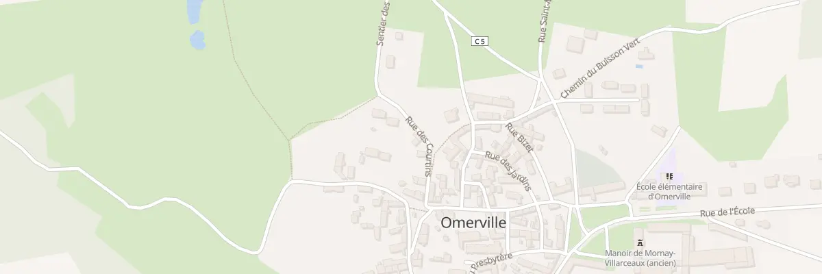 Plan du 3 Rue des Courtins à Omerville