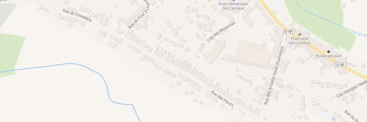 Plan du 21 Rue des Fleurs à Marquise