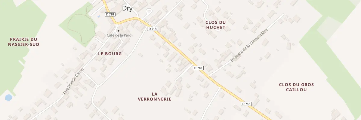Plan du 108 Rue Raymond Jésus à Dry