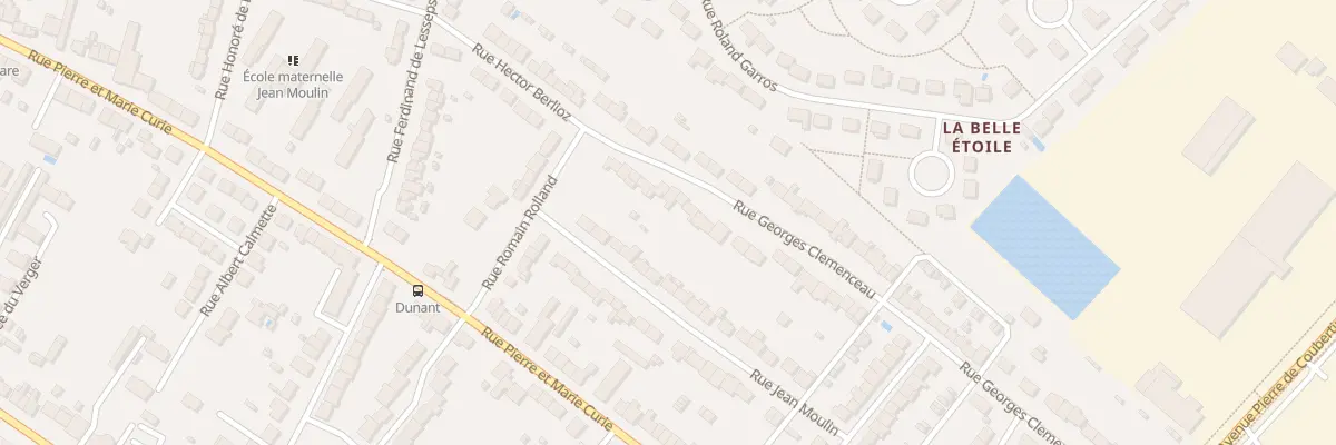 Plan du 14 Rue Georges Clemenceau à Châteauroux