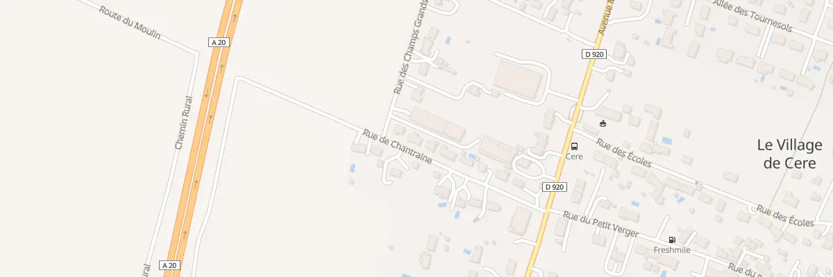 Plan du 14 Rue du Moulin de Chantraine à Coings