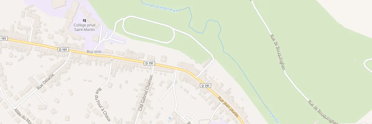 Plan du 155 Rue Jean Jaurès à Marquise