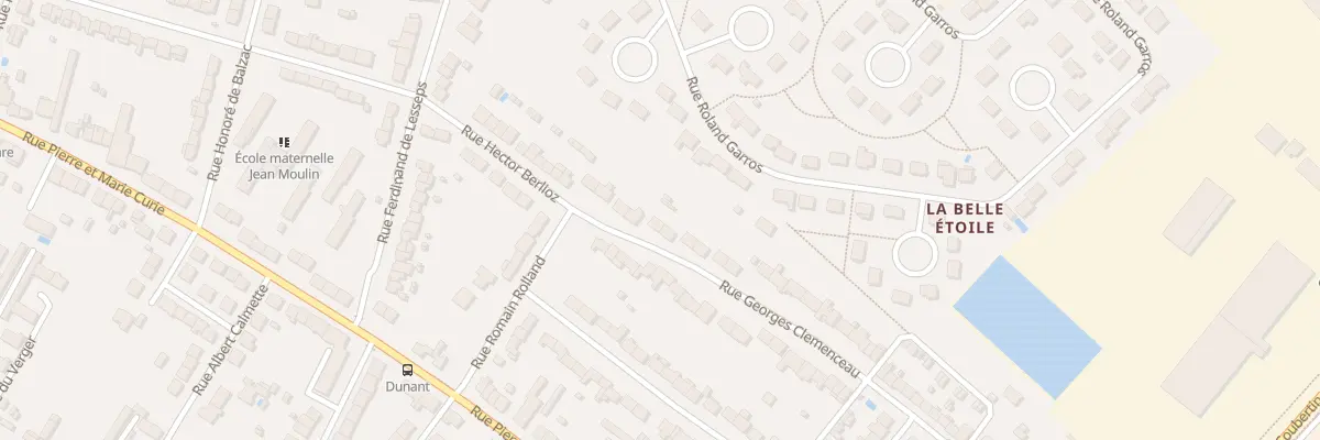 Plan du 9 Rue Georges Clemenceau à Châteauroux