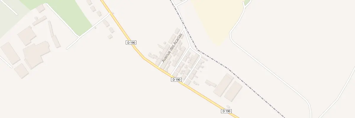 Plan du 5 Av des Platanes à Martainneville