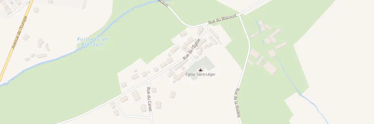 Plan du 12 Rue de L’Eglise à Leulinghen-Bernes