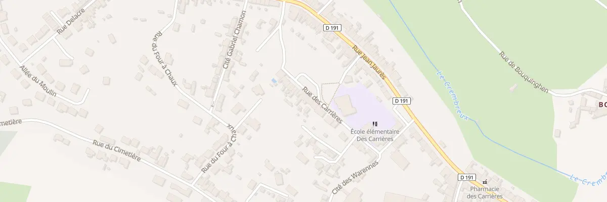 Plan du 37 Rue des Carrières à Marquise