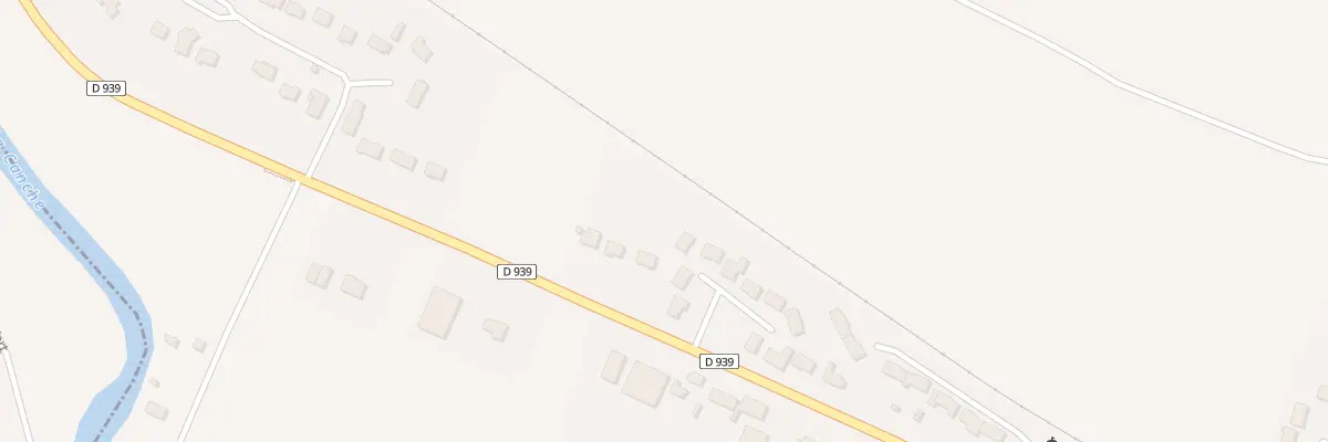 Plan du 54 Rte Nationale à Beutin