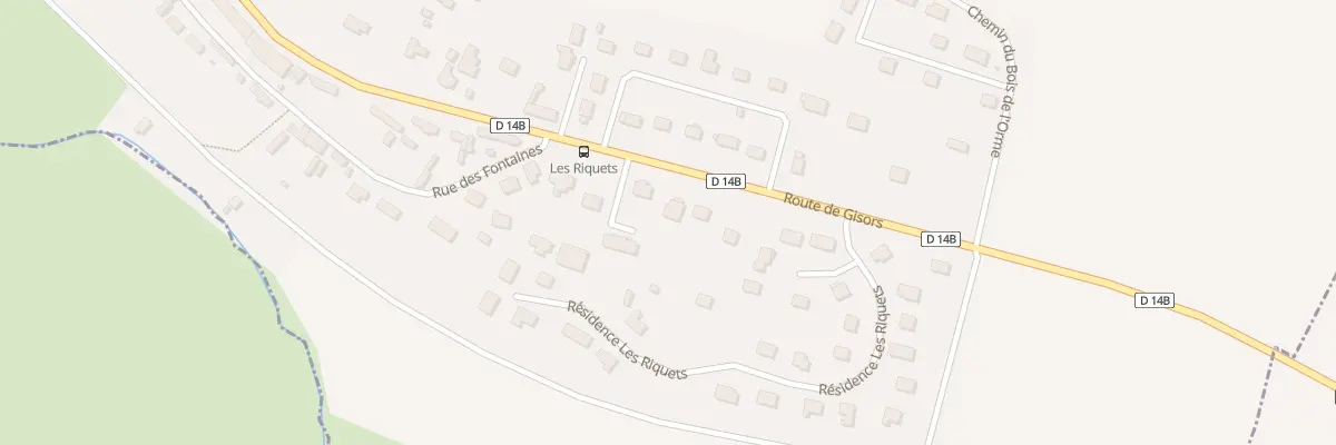 Plan du 2 Rue de Gisors à Bézu-Saint-Éloi