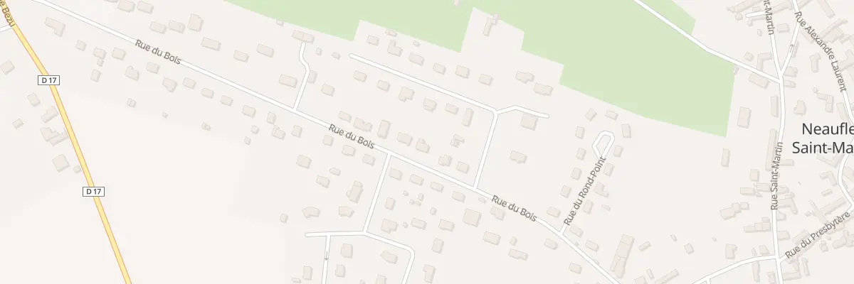 Plan du 24 Rue du Bois à Neaufles-Saint-Martin