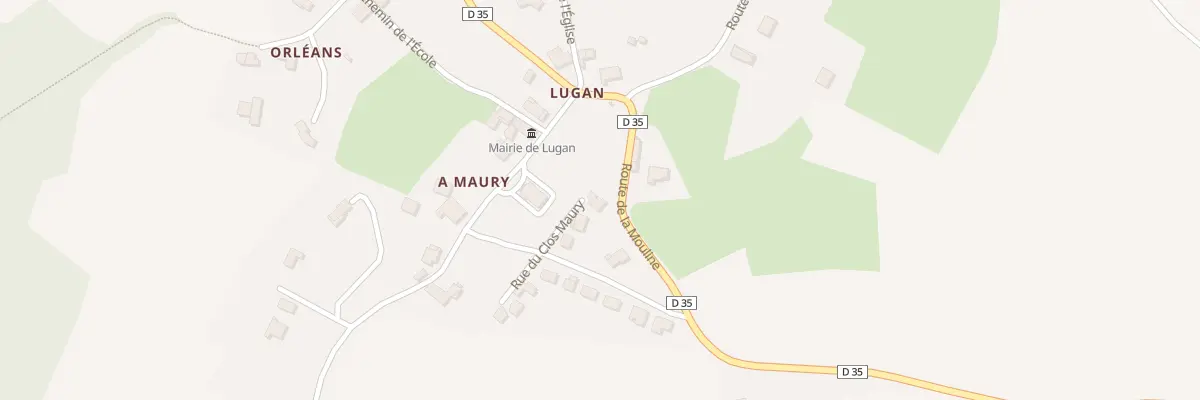 Plan du 5 Rue du Clos Mauri à Lugan
