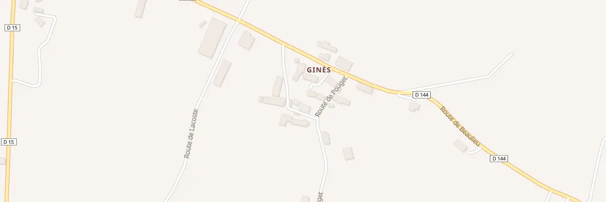 Plan du 135 Rue de Gines à La Chapelle-aux-Saints