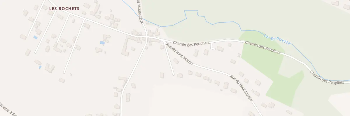 Plan du 2 Che des Champs à Émancé